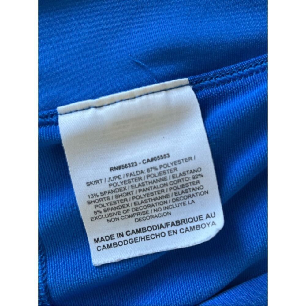 Nike royal blue athletic skirt with light blue trim - XL - Picture 8 of 10